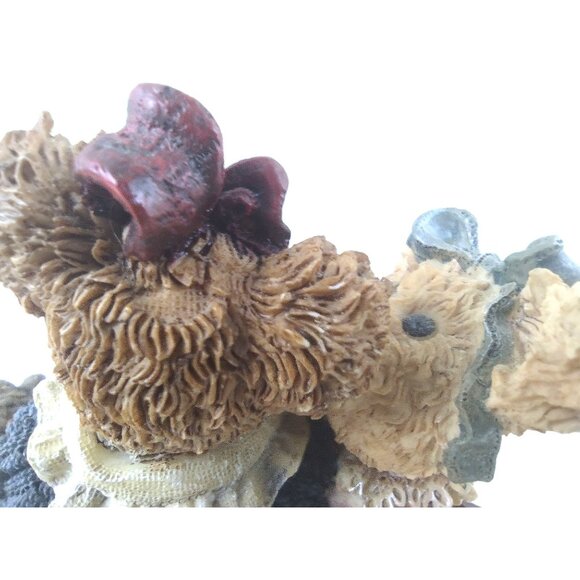 Boyds Bears and Friends Bearstone Collection Louella & Heda The Secret Vintage - Picture 8 of 12